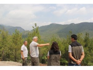 Adana OGM ormancılık faaliyetlerini yerinde inceliyor