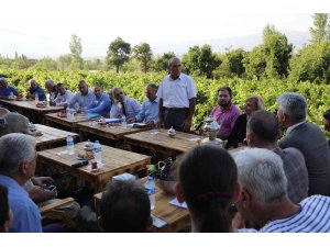 “Köy Sohbetleri” toplantılarının ikincisi Gölpınar köyünde düzenlendi