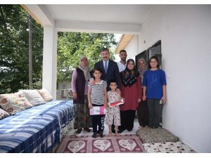 Terör şehidi Osman Kaya’nın ailesine yeni ev