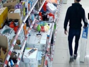 İzmir’de zincir marketleri hedef seçen hırsız, polis ekiplerince yakalandı