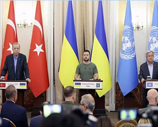 Lviv'de üçlü zirve: Cumhurbaşkanı Erdoğan, Ukrayna lideri Zelenski ve Guterres'ten açıklama