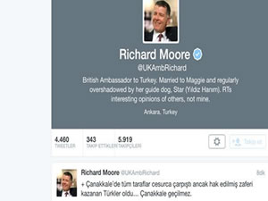 Günün en anlamı tweeti İngiliz Büyükelçi'den geldi