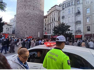 Feci olay! Galata Kulesi’nde intihar etti