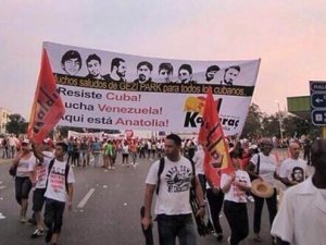 Gezi Parkı'nda ölenler Küba'da unutulmadı