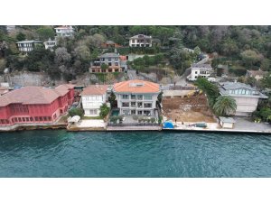 Abramoviç’in Beykoz’da kiraladığı yalı havadan görüntülendi