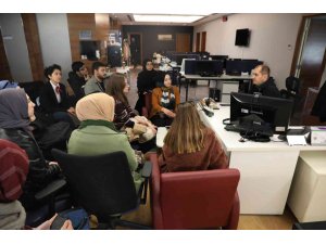 Genç iletişimciler mesleği yerinde öğrenme fırsatı yakaladı