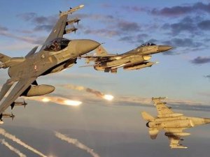 Suriye sınırında rekor sayıda F-16