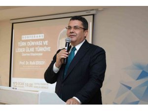 Prof. Dr. Ruhi Ersoy, Yahyalı’da konferans verdi