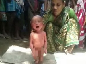 48 saatlik bebeğe "büyücü" işkencesi