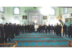 Hisarcık Şeyhler köyünde sabah namazı buluşması ve yağmur duası