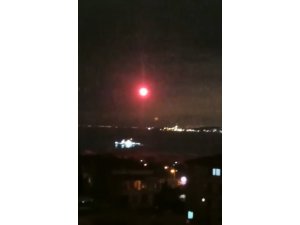 Marmara Denizi semalarındaki gizemli cisim paraşütlü işaret fişeği çıktı
