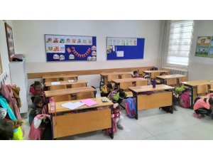 Hisarcık Cumhuriyet İlkokulu’nda deprem tatbikatı