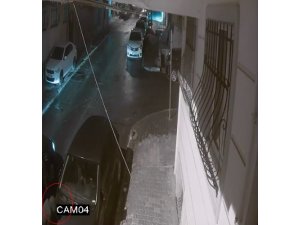 Bağcılar’da far hırsızları kamerada