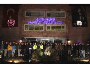 Kastamonu’dan 100 polis deprem bölgesine uğurlandı