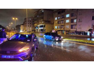 Ereğli’de yağış kazayı beraberinde getirdi