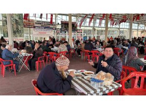 Pamukören’de şehitler için keşkek hayrı düzenlendi