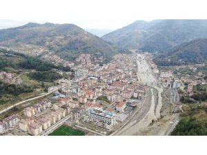 Sel felaketinde yüzde 80’i hasar gören Bozkurt’ta üst yapı çalışmalarına başlanıyor