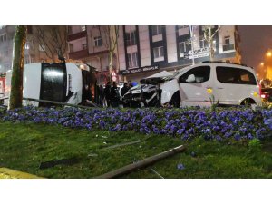 Sultangazi’de kaza yapan sürücü önce olay yerinden kaçtı, sonra geri dönüp kavga çıkardı