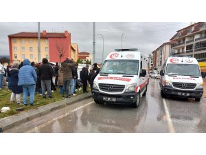 Kütahya’da işçi servisi ile münibüs çarpıştı: 7 yaralı