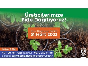 Üreticilere fide desteği verilecek