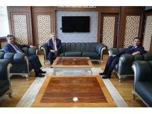 Şırnak Üniversitesi Rektörü Alkış, misafir üniversite heyetini kabul etti