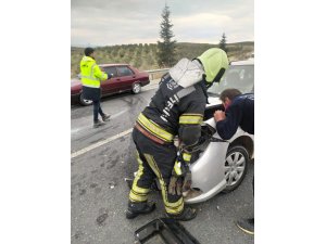 Denizli’de son 1 haftada 110 trafik kazası meydana geldi