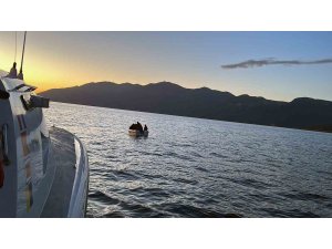 Datça’da 6 düzensiz göçmen kurtarıldı