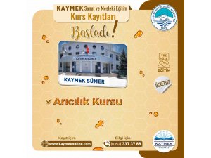 Büyükşehir KAYMEK’ten arıcılık kursu