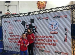 Çağdaş Kaya Halterde Türkiye Şampiyonu Oldu