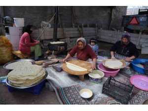 Ramazan yufkaları imeceyle hazırlandı