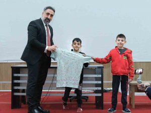 Depremzede çocuklardan anlamlı teşekkür