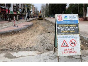 Çark Caddesi’ne dekoratif dokunuşlar