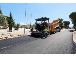 Kırsal Mahalle yollarında iyileştirme çalışması