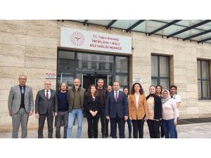 Aydın İl Sağlık Müdürü Şenkul İncirliova’daki sağlık çalışmalarını yerinde inceledi