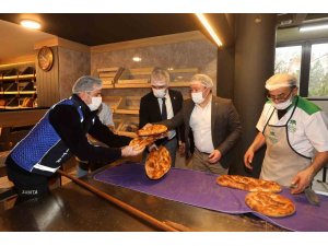 Yenimahalle Belediyesi zabıta ekipleri fırınları denetledi