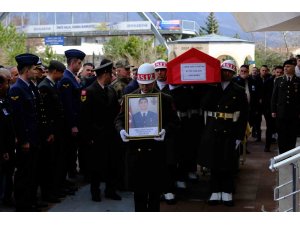 Motosikletle kaza yapan astsubay son yolculuğuna uğurlandı