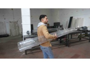 Üniversite-sanayi işbirliğinde Türkiye’de ilk kez üretilen akrilik boru, sektördeki dışa bağımlılığı bitirecek