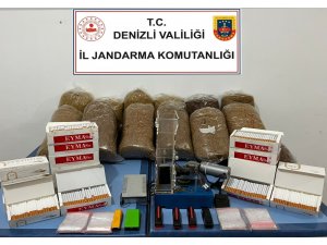 Jandarmadan kaçak tütün operasyonu