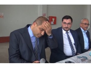 Milletvekili aday adayının kalbi heyecana dayanamadı