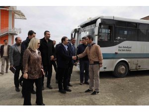 Belediye Başkan Yardımcısı Taşkın vatandaşlarla bir araya geldi