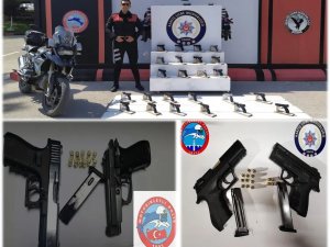 Adana polisinden şok uygulama: 231 şahıs yakalandı 92 silah ele geçirildi