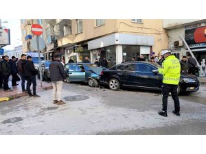 Sinop’ta 4 aracın karıştığı kazada 1 yaralı