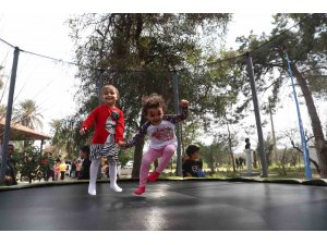 Zeytinpark çocuk sesleriyle renklendi