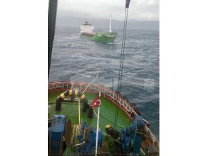 Çanakkale Boğazı’nda kuru yük gemisi makine arızası yaptı