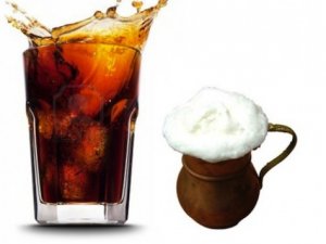 ''Kola yerine ayran için!''