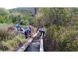 Üreten köylüye sulama desteği