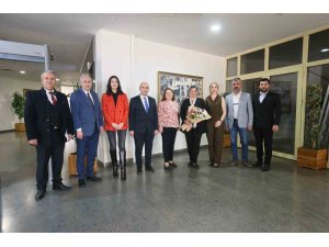 Sivas ve Erzincan dernek yetkilileri, Başkan Çerçioğlu ile görüştü