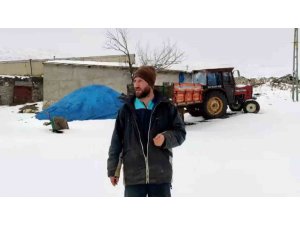 Kışta kendine hasret bırakan kar Mart’ta yağdı