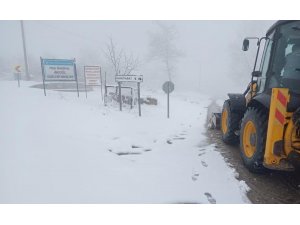 İnegöl’de kar yağışına anında müdahale