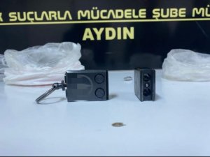 Aydın’da suikast silahı ele geçirildi